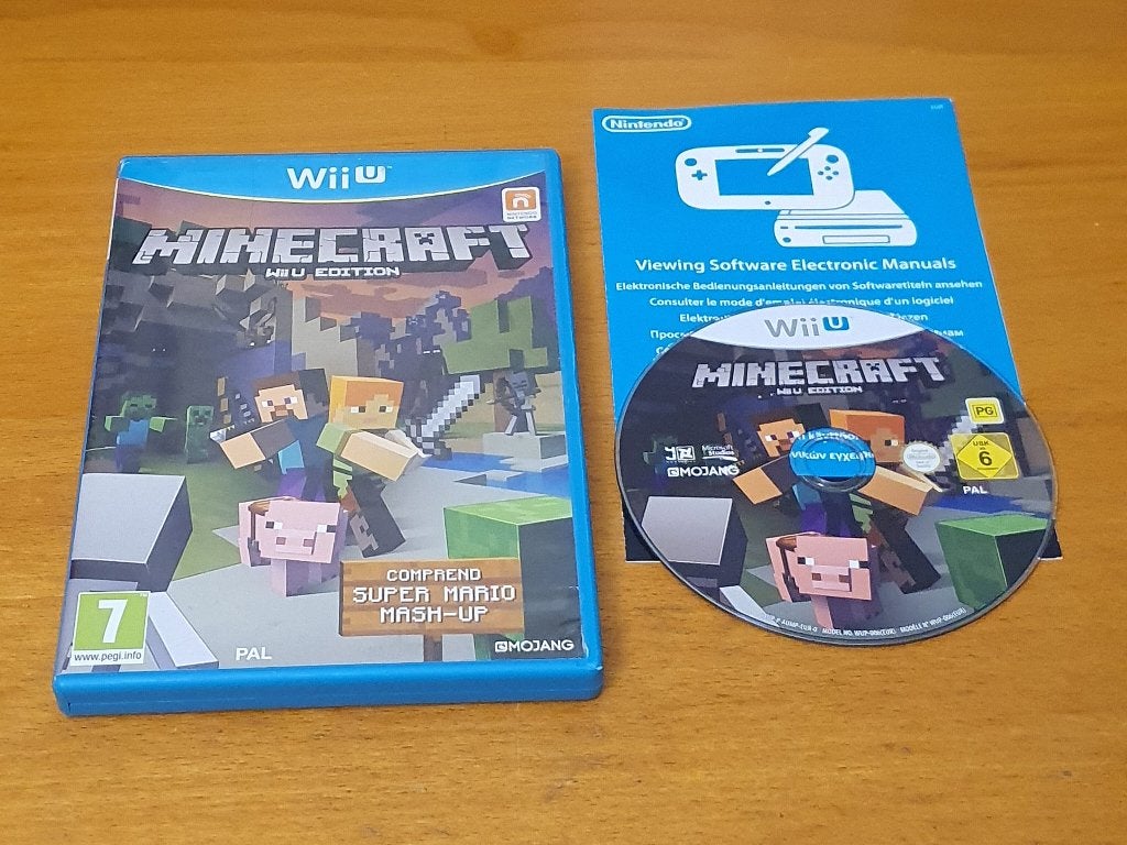 Wii U | Minecraft Wii U Edition, Spelcomputers en Games, Avontuur en Actie, Gebruikt, Ophalen of Verzenden, 3 spelers of meer