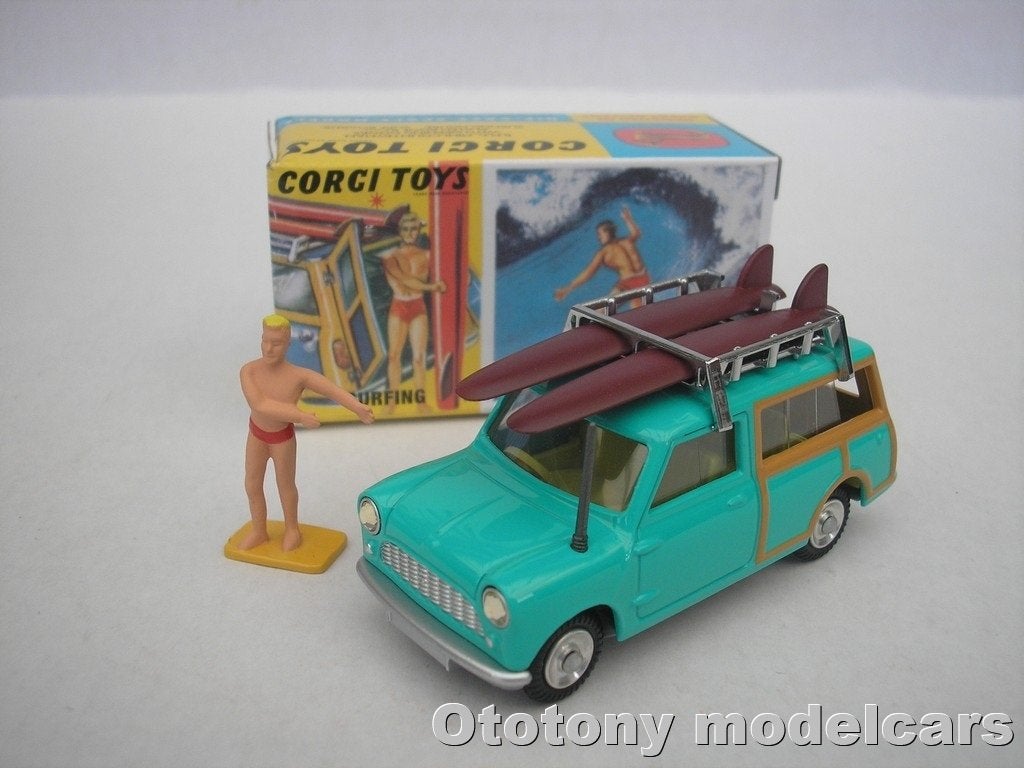 Mini Countryman 1968 Surfing 1/43 Corgi, Hobby en Vrije tijd, Modelauto's | 1:43, Ophalen of Verzenden, Nieuw, Auto, Corgi