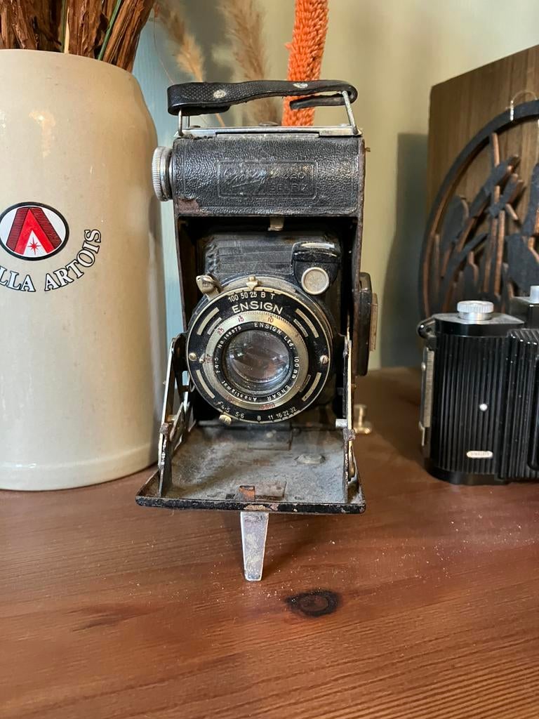Oude vintage camera Ensign selfix 320, Ophalen of Verzenden, 1940 tot 1960, Fototoestel