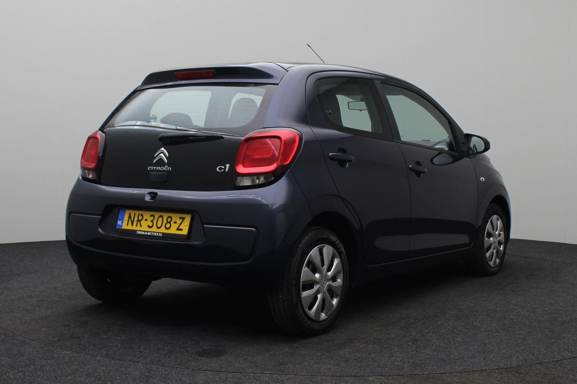Citroen C1 1.0 e-VTi Selection 2017 | Airco | Carplay | Crui, Auto's, Voorwielaandrijving, Stof, Gebruikt, Euro 6