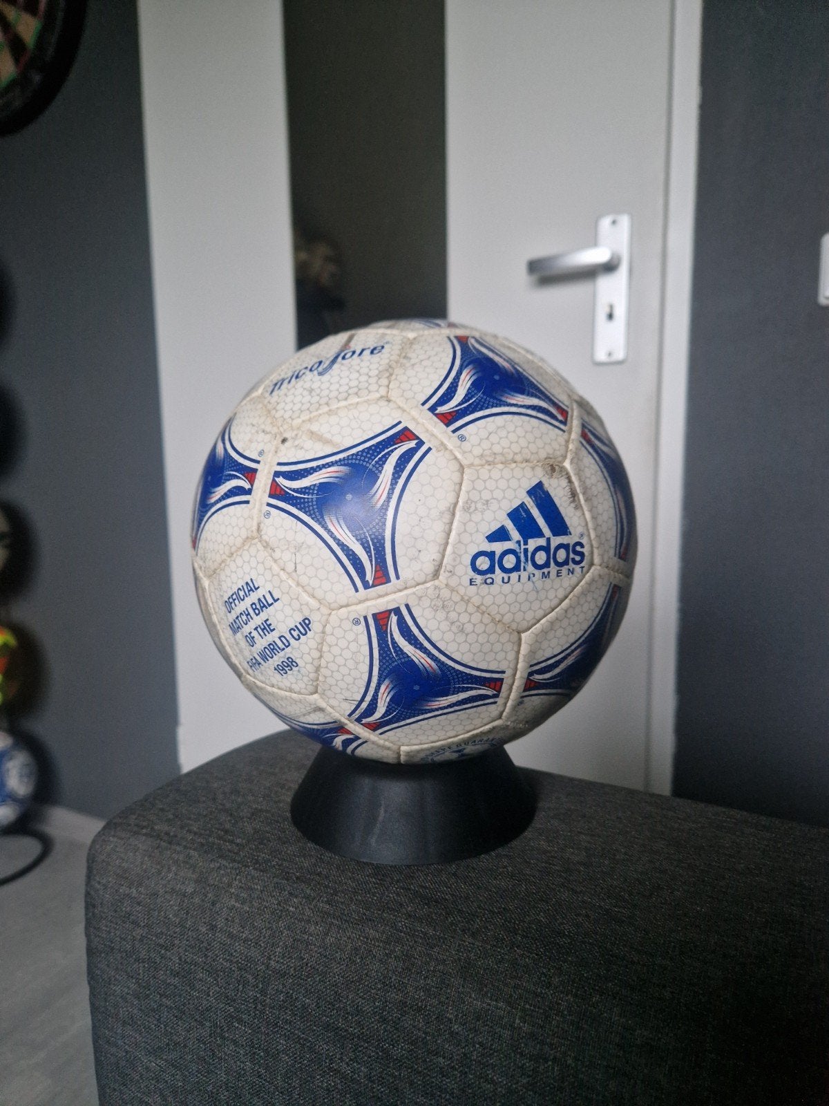 Adidas Tricolore OFFICIAL MATCHBALL (WK 1998), Ophalen of Verzenden, Buitenlandse clubs