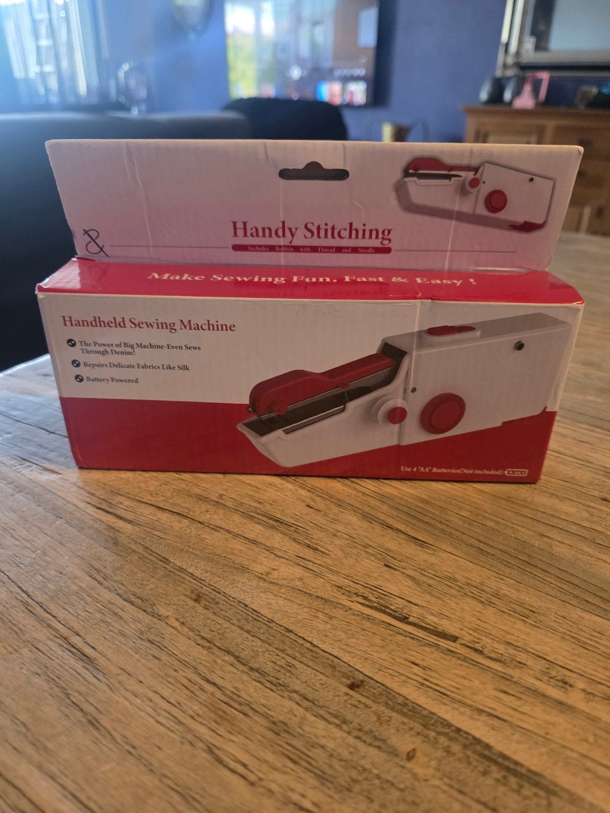 Handy Stitching Draagbare Handnaaimachine - Nieuw, Ophalen of Verzenden, Nieuw, Naaimachine, Overige merken