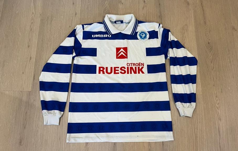 De Graafschap voetbalshirt Umbro 98/99, Kleding | Heren, Maat 52/54 (L), Wit, Ophalen of Verzenden, Zo goed als nieuw