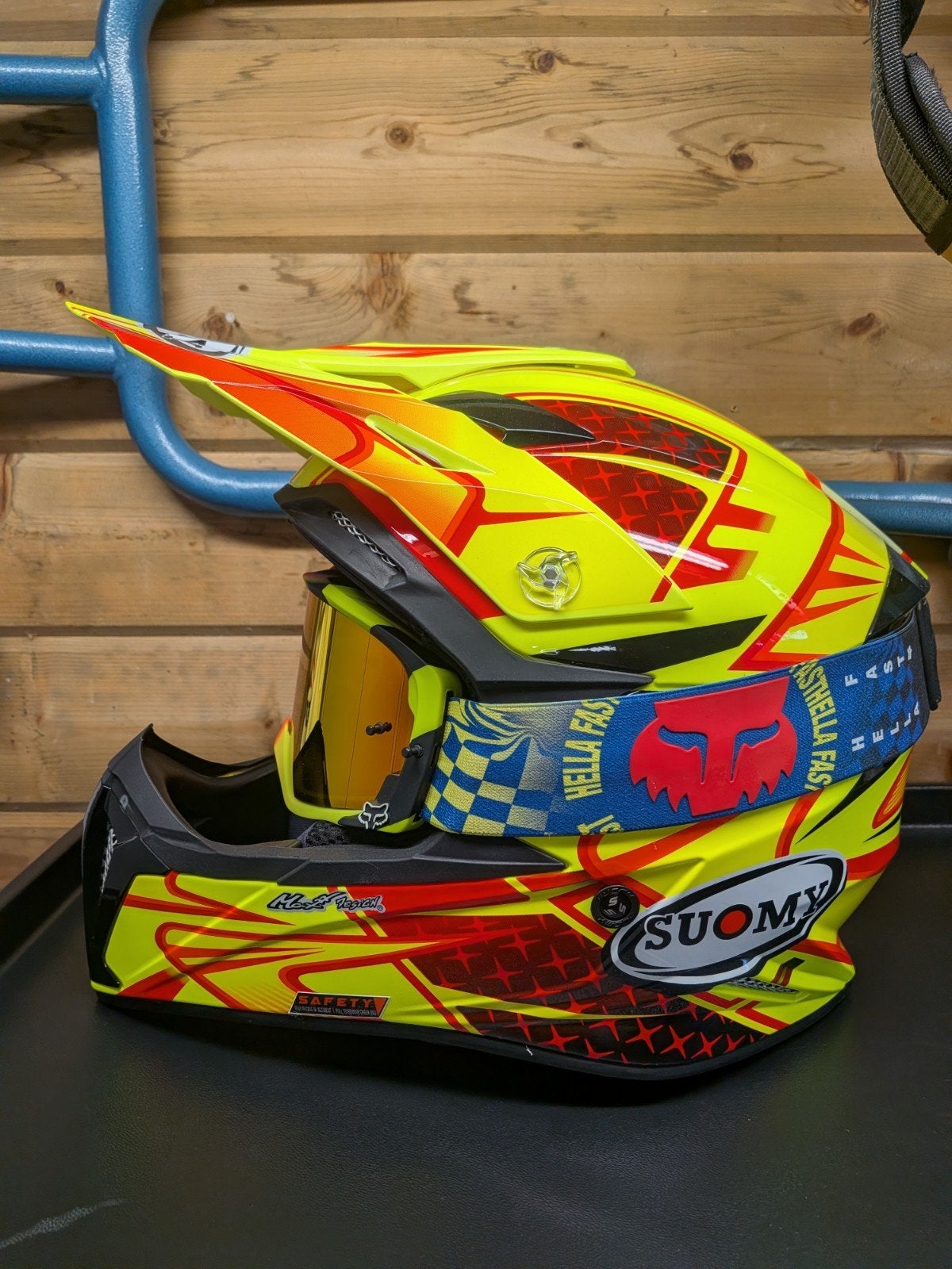 Suomy X-Wing Duel Helm + Fox Vue Mawlr Le Multi Bril, Ophalen of Verzenden, Nieuw zonder kaartje, Suomy