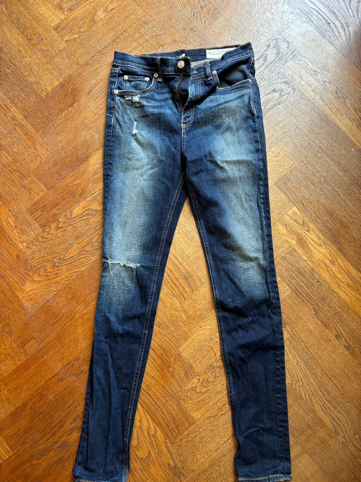 Rag & Bone skinny, Ophalen of Verzenden, Nieuw, Blauw, W27 (confectie 34) of kleiner
