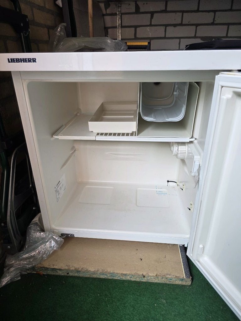 Koelkast tafelmodel - bieden!, 100 tot 150 liter, 45 tot 60 cm, Ophalen, 85 tot 120 cm