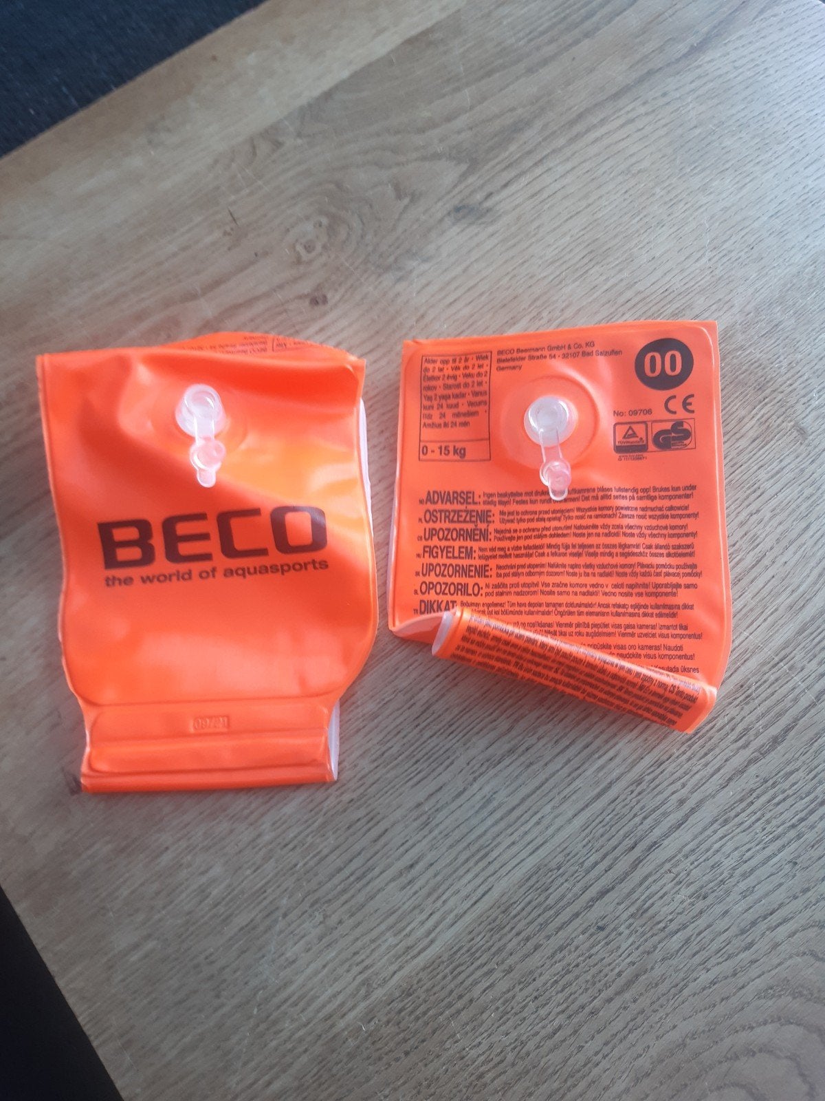 BECO zwembandjes 0-15 kg, Ophalen, Nieuw