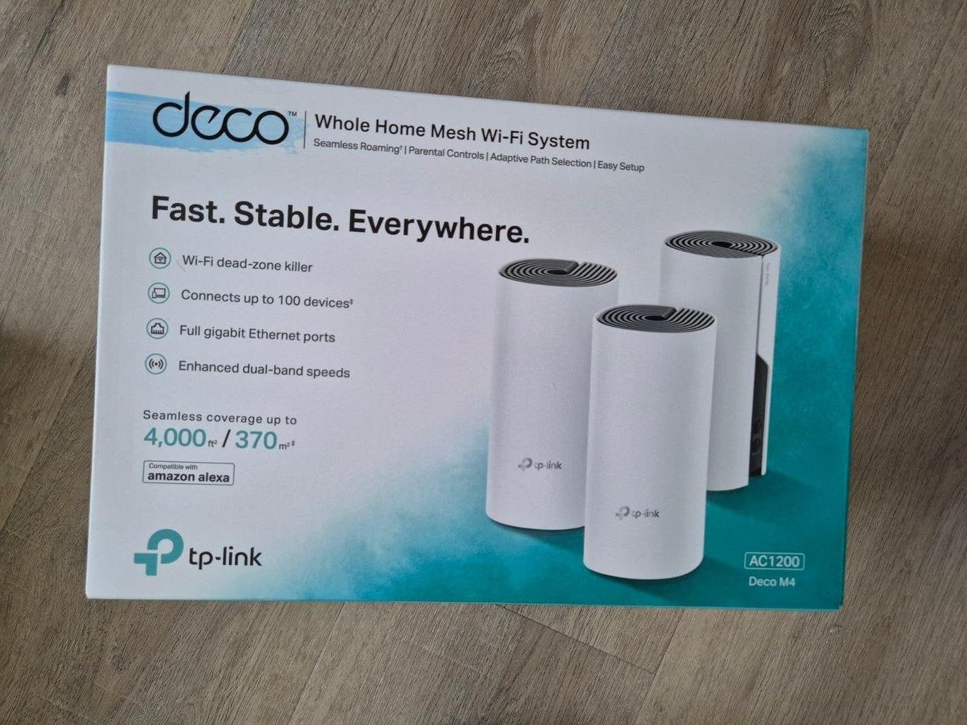 TP-Link Deco M4 AC1200 Whole Home Mesh Wi-Fi  Systeem 6x!, Ophalen of Verzenden, Zo goed als nieuw, Router, TP-Link
