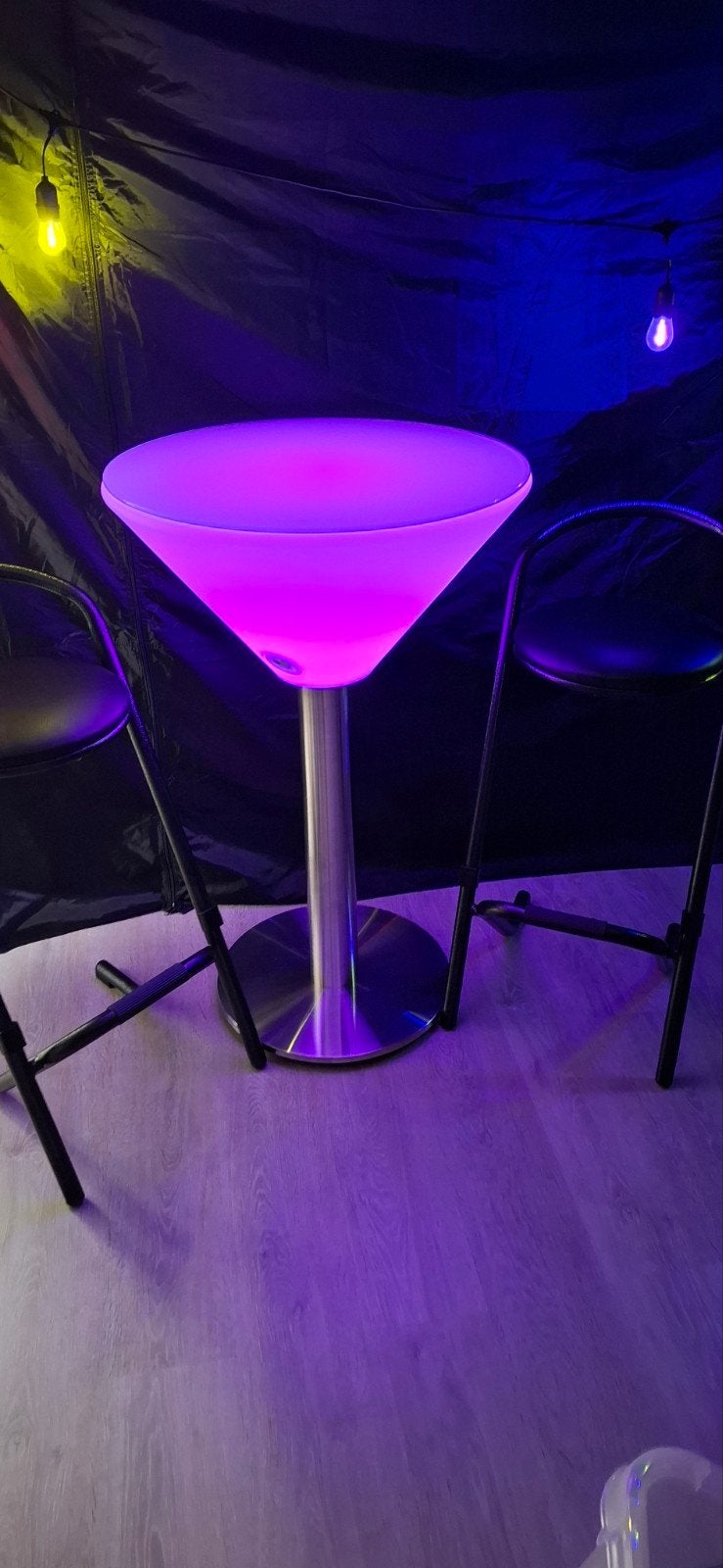 led statafel Martini cocktail te huur, Ophalen, Nieuw