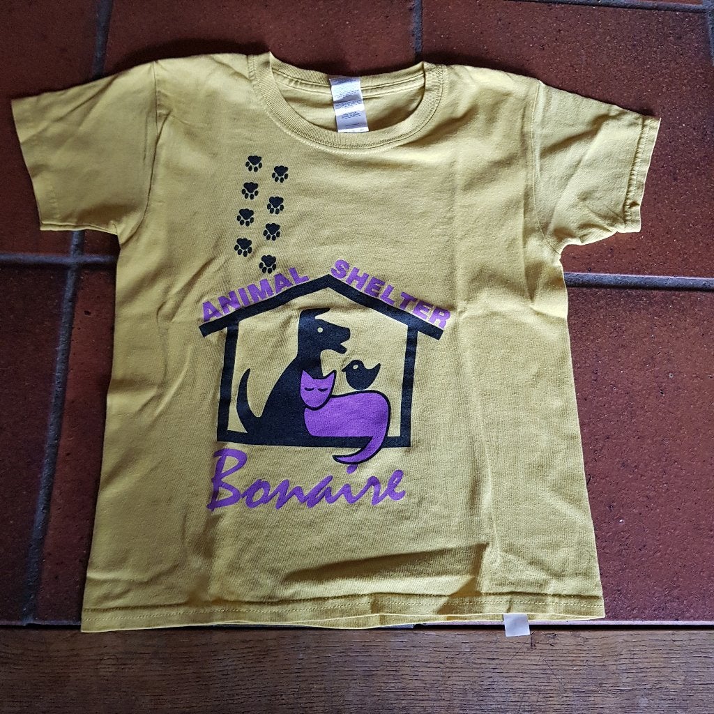 Dames/meisjes T shirtje Gilda maat XS, Gilda, Geel, Ophalen of Verzenden, Zo goed als nieuw