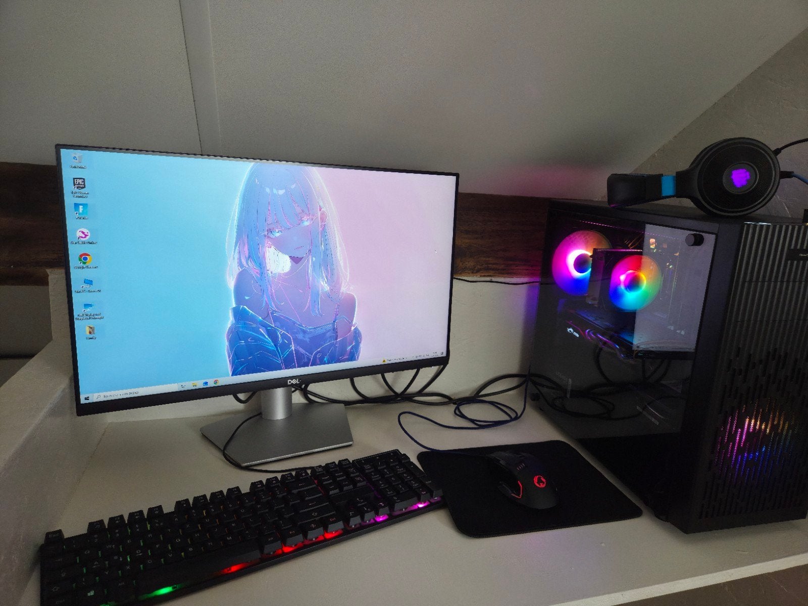 Gamer PC set, Ophalen
