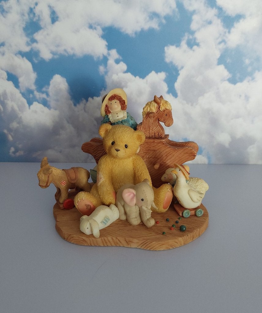 Benjamin (Cherished Teddies), Verzamelen, Beren en Cherished Teddies, Ophalen of Verzenden, Zo goed als nieuw, Beeldje, Cherished Teddies