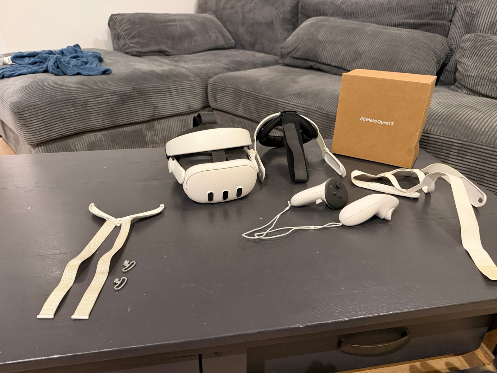 Meta Quest 3 512GB bundel, Spelcomputers en Games, Virtual Reality, Ophalen of Verzenden, Zo goed als nieuw, VR-bril, Overige platformen