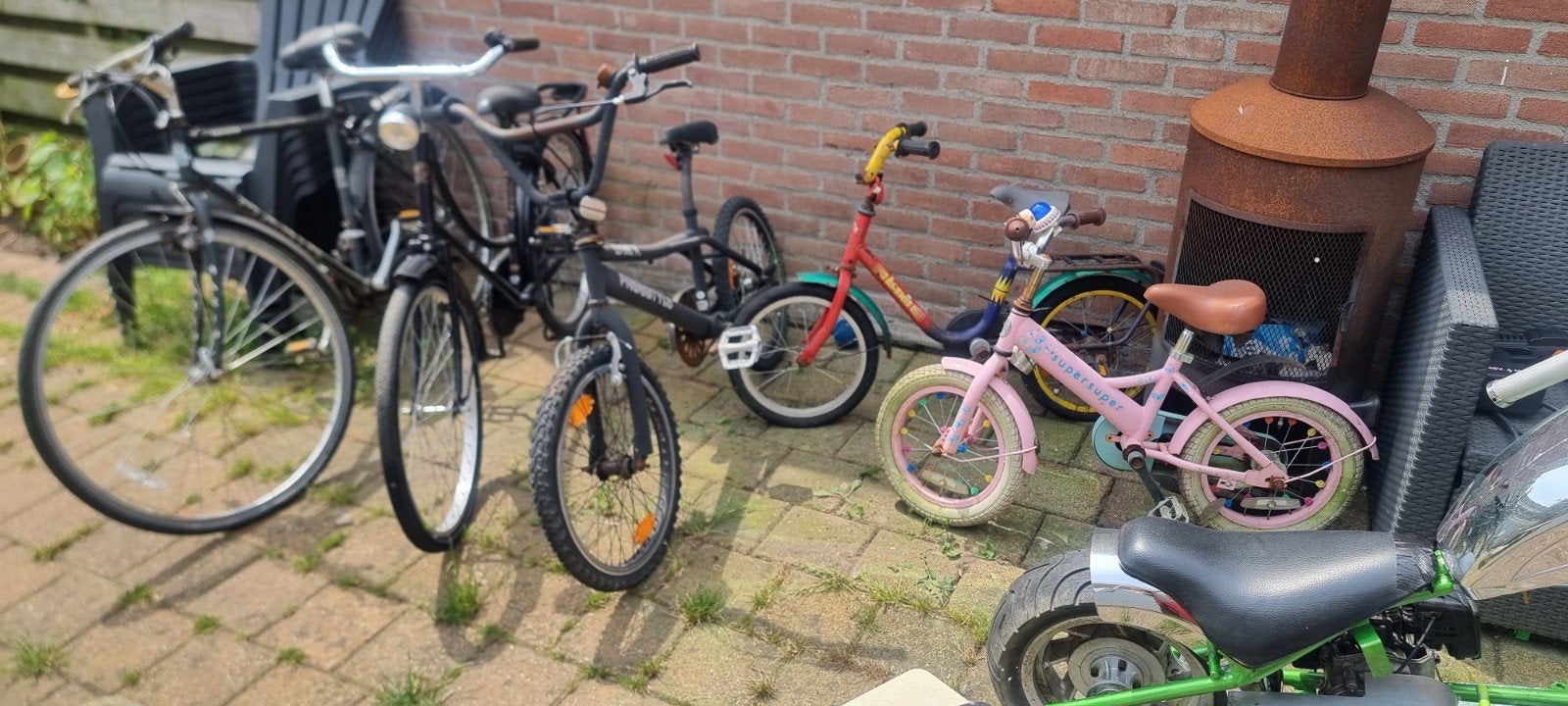 Partij fietsen opknappers / oud ijzer / bmx, Fietsen en Brommers, Ophalen, Gebruikt, Overige merken