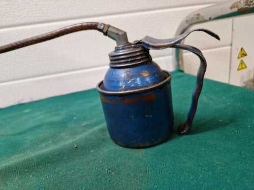 oliepot blauw, Ophalen of Verzenden, 'T Olde Gre-j, Info@toldegrej.nl, Endepoelstraat 20f Didam