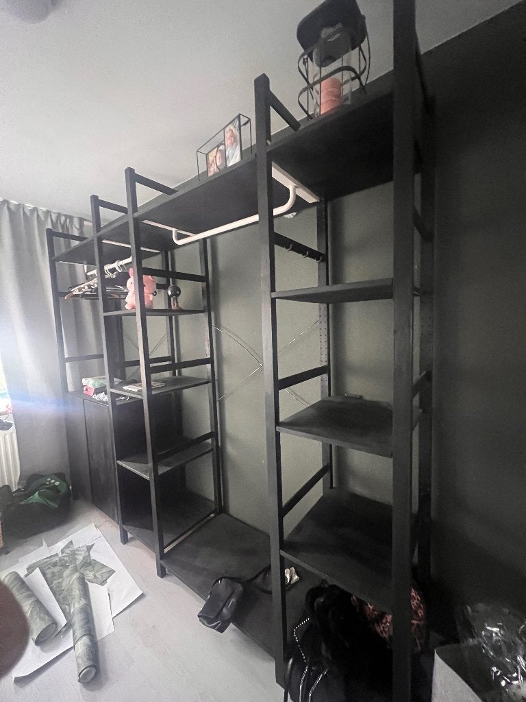 Kledingkast, Huis en Inrichting, Kasten | Kledingkasten, Ophalen, Met deur(en), Gebruikt, 200 cm of meer