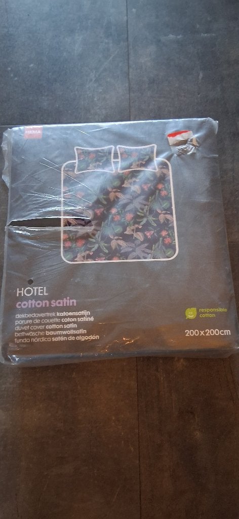 Dekbedovertrek Hotel Cotton Satin, Meerkleurig, Dekbedovertrek, Overige materialen, Ophalen of Verzenden