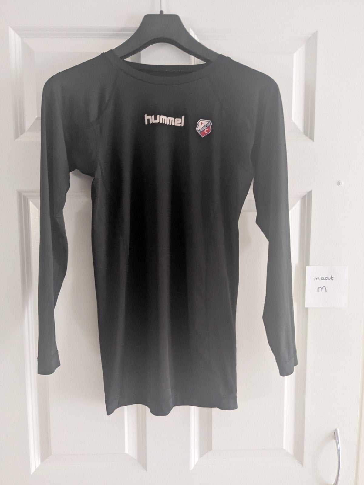 40 : FC Utrecht shirt lange mouw maat M, Kleding | Heren, T-shirts, Zo goed als nieuw, Rood, Ophalen of Verzenden