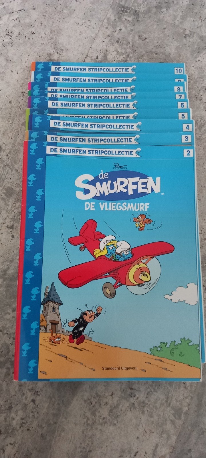 De Smurfen Stripcollectie - 9 delen, Boeken, Stripboeken, Complete serie of reeks, Ophalen of Verzenden, Zo goed als nieuw, Peyo