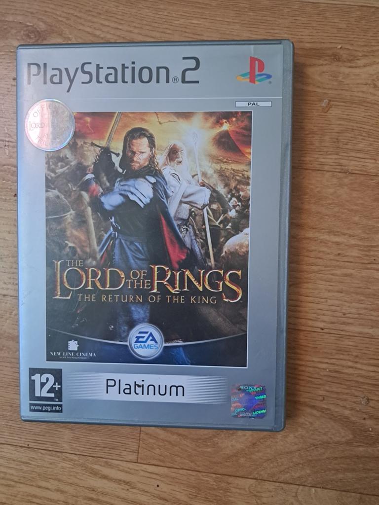 Lord of the rings ps 2, Avontuur en Actie, 1 speler, Ophalen of Verzenden, Zo goed als nieuw
