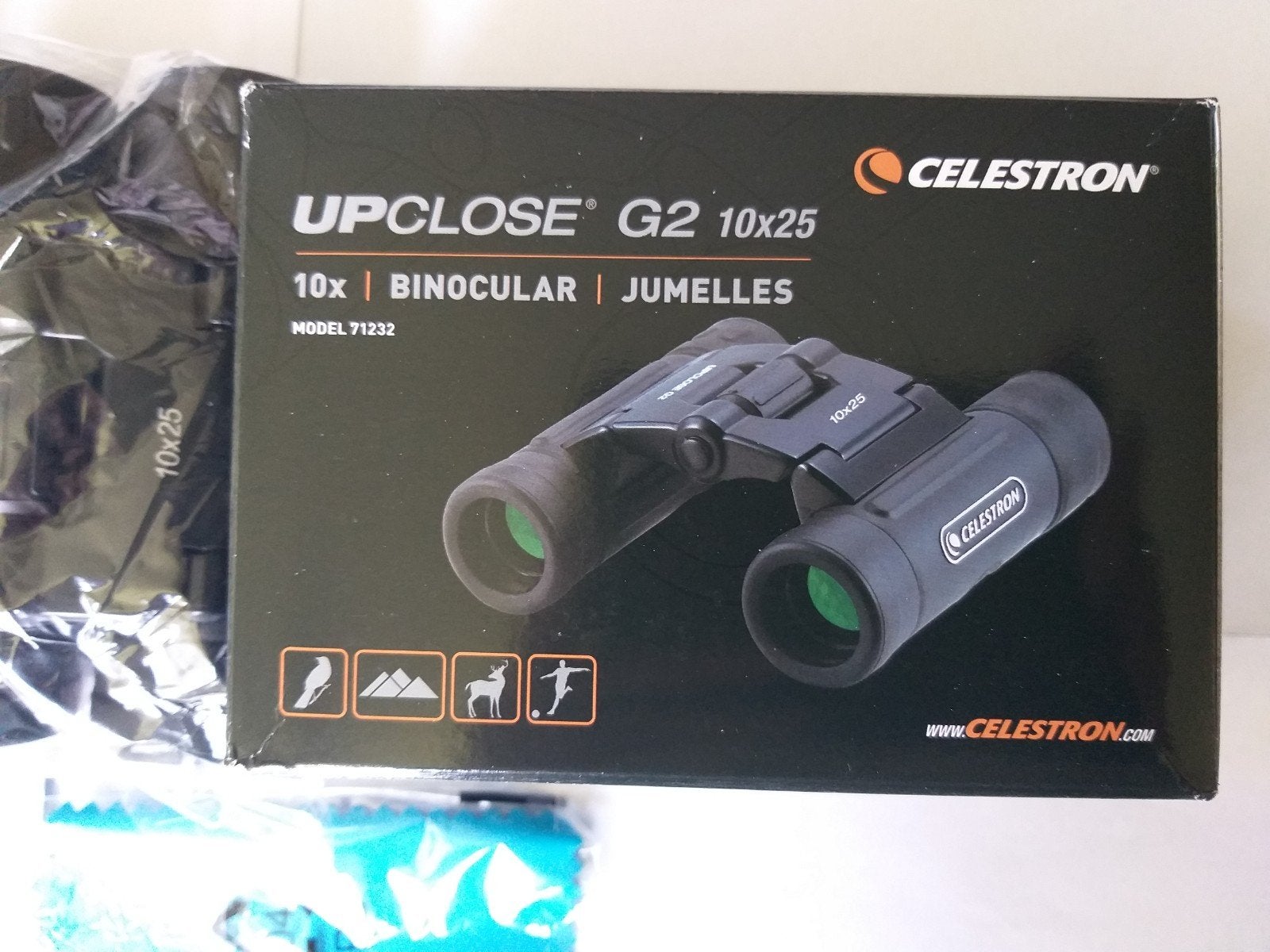 Celestron Upclose DCF 10x25 WA/FMC Verrekijker *NIEUW*, Dakkant (recht), Nieuw, Ophalen of Verzenden, 8 tot 12x
