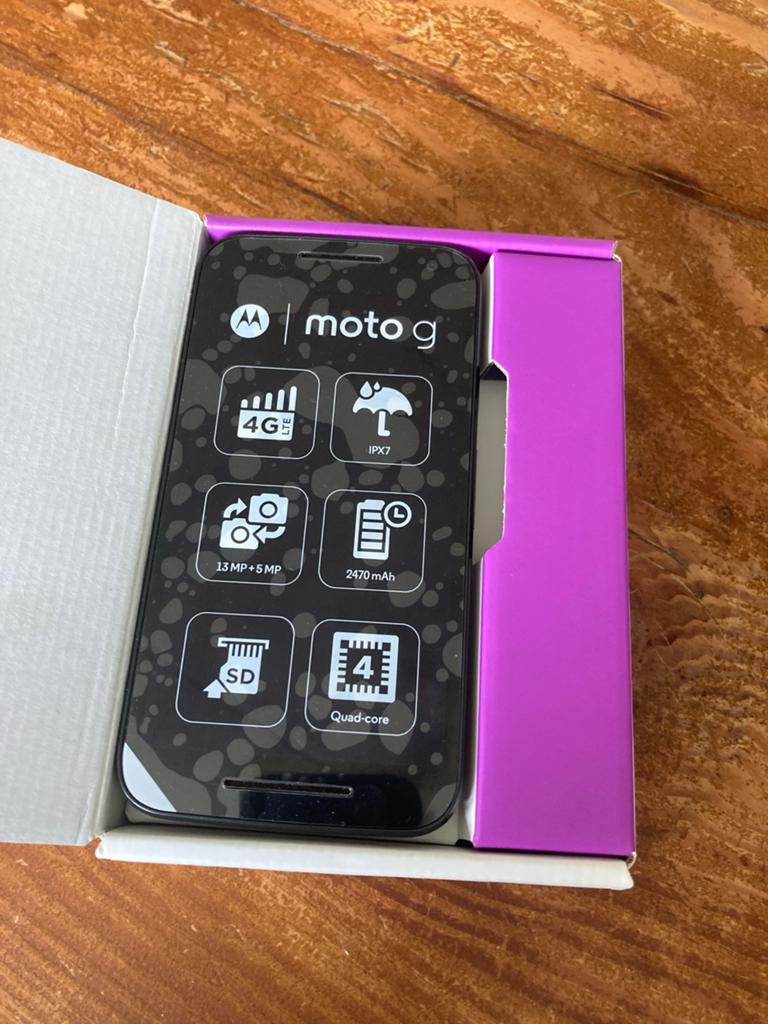 Motorola moto G (nieuw), Overige modellen, Zwart, Nieuw, Ophalen of Verzenden