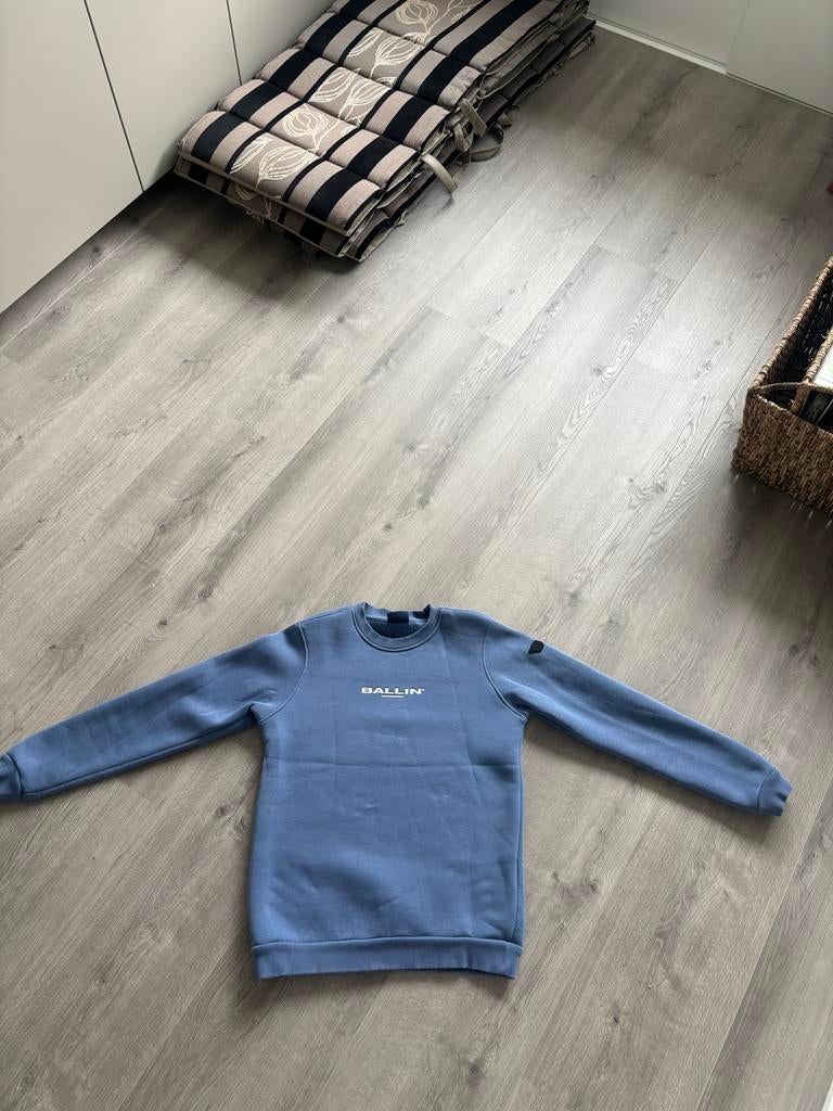 Ballin trui blauw maat 16, Kinderen en Baby's, Kinderkleding | Maat 164, Ophalen of Verzenden, Gebruikt, Jongen of Meisje, Trui of Vest