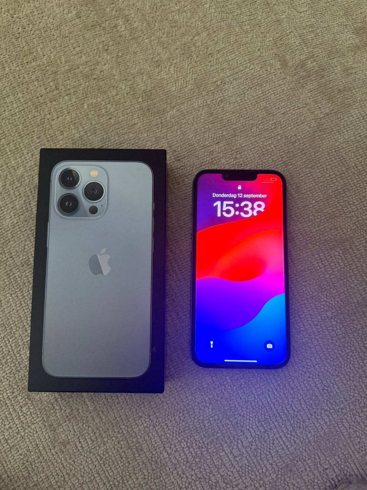 iPhone 13 Pro 256 gb, Telecommunicatie, Mobiele telefoons | Apple iPhone, Blauw, Zo goed als nieuw, IPhone 13 Pro, Ophalen