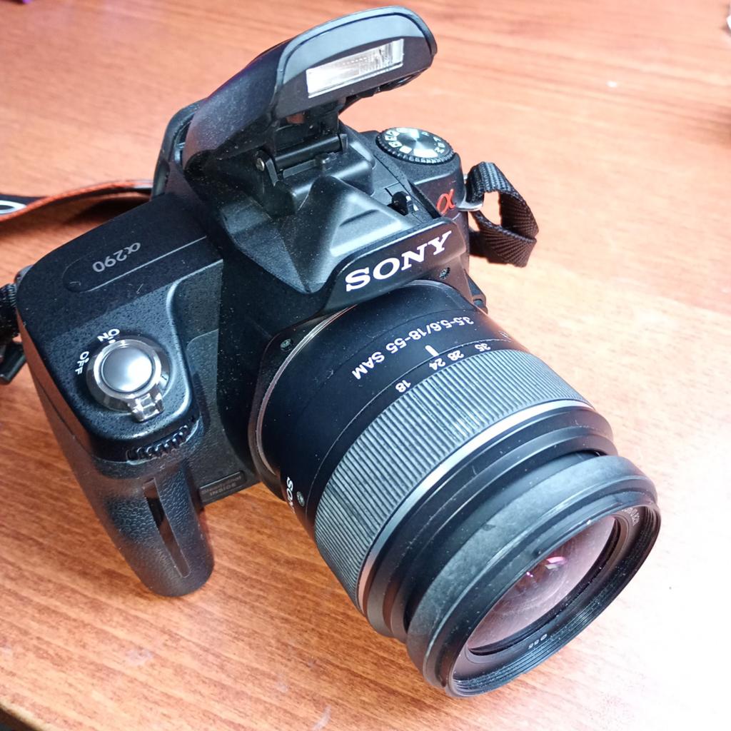 Sony Alpha A290 DSLR Camera – Compleet Set, Audio, Tv en Foto, Fotocamera's Digitaal, Ophalen of Verzenden