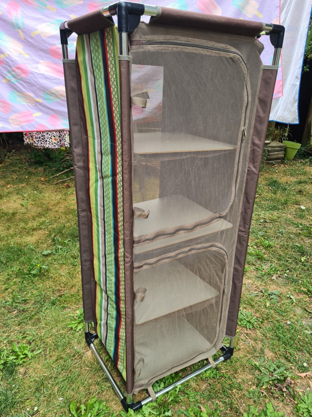 retro campingkast hema kast tent, Caravans en Kamperen, Ophalen of Verzenden, Gebruikt