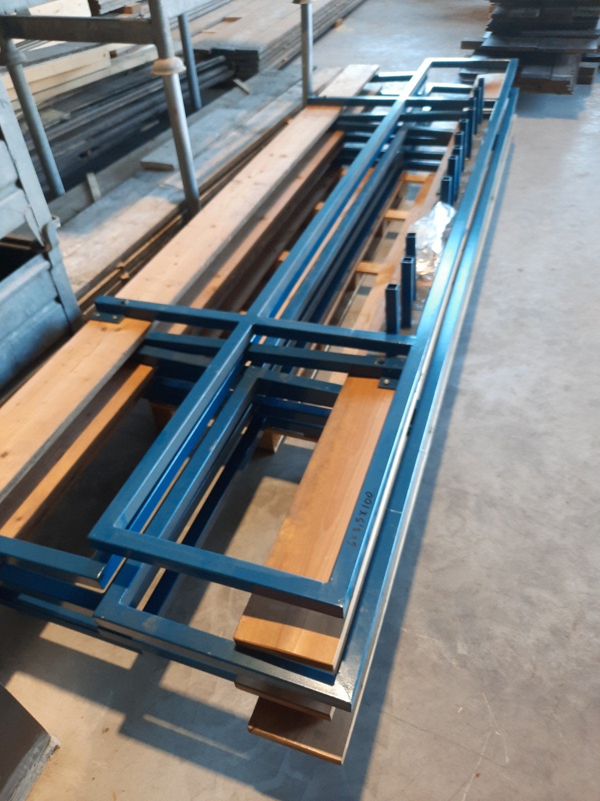 entresol vloer leuning, Doe-het-zelf en Verbouw, Ladders en Trappen, Ophalen of Verzenden, Minder dan 2 meter