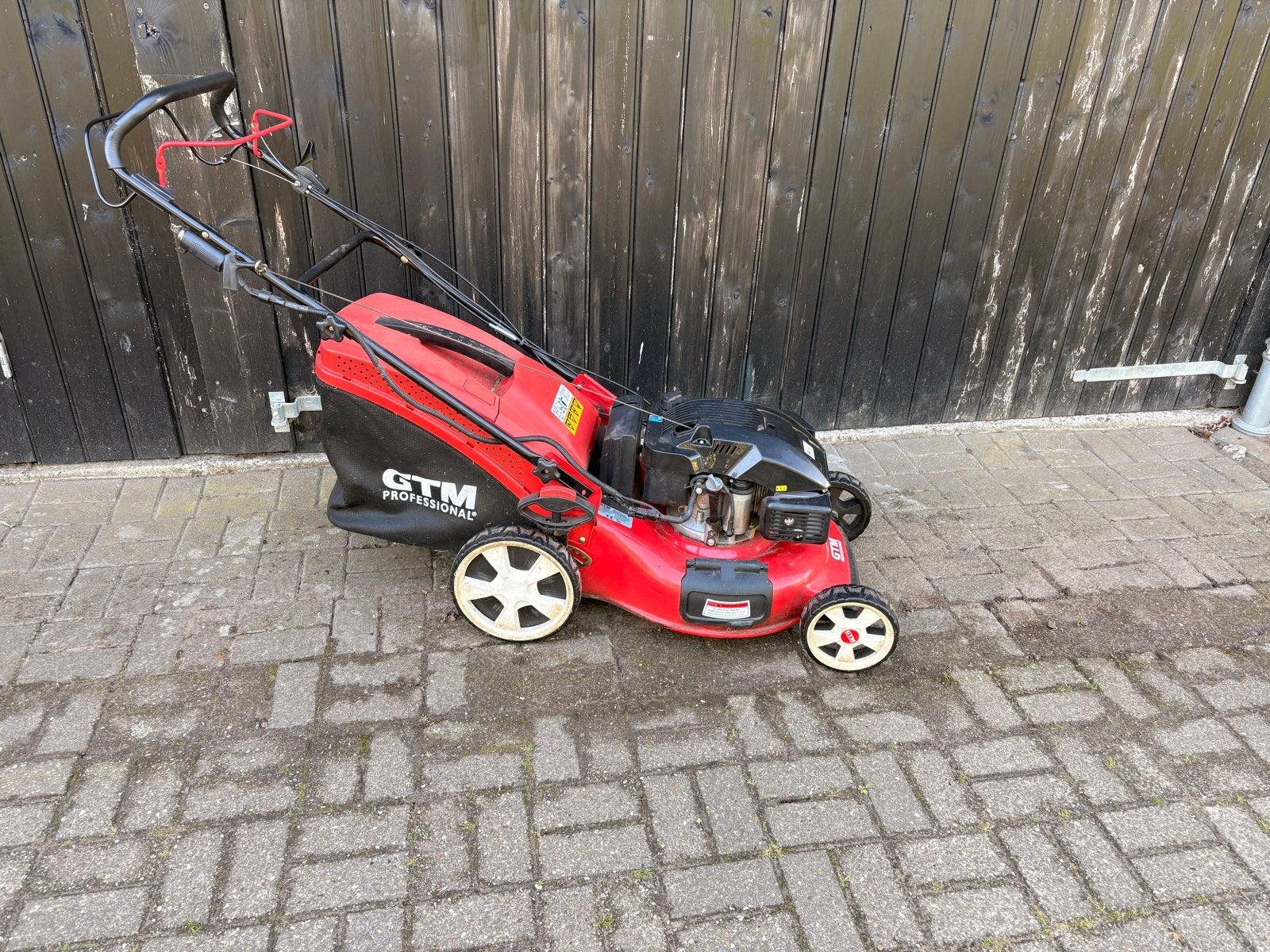 GTM Professional Benzine Grasmaaier GTM500SP1SC H, Ophalen, Cirkelmaaier, Gebruikt, Versnellingen