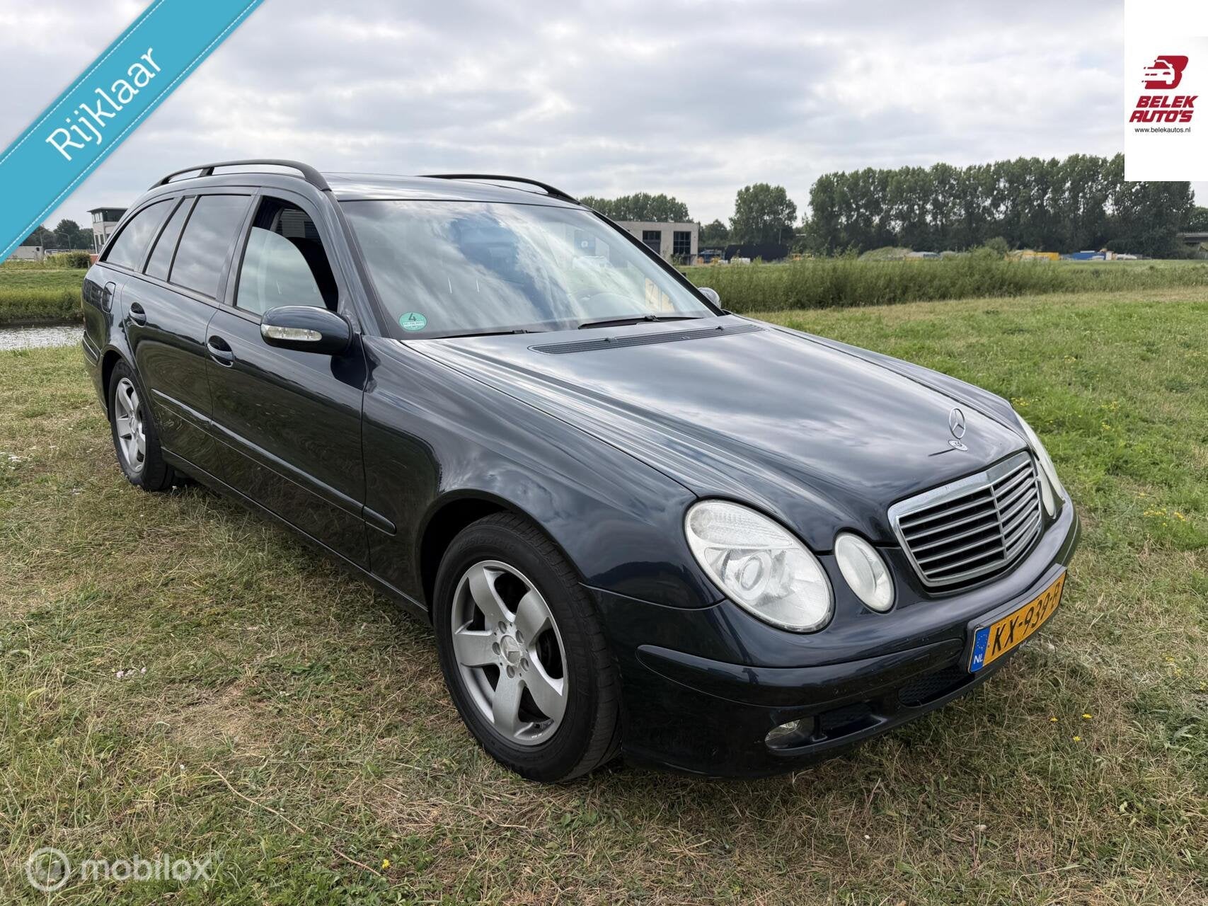 Mercedes E-klasse Combi 200 K. Classic, Auto's, Automaat, Achterwielaandrijving, Gebruikt, 4 cilinders