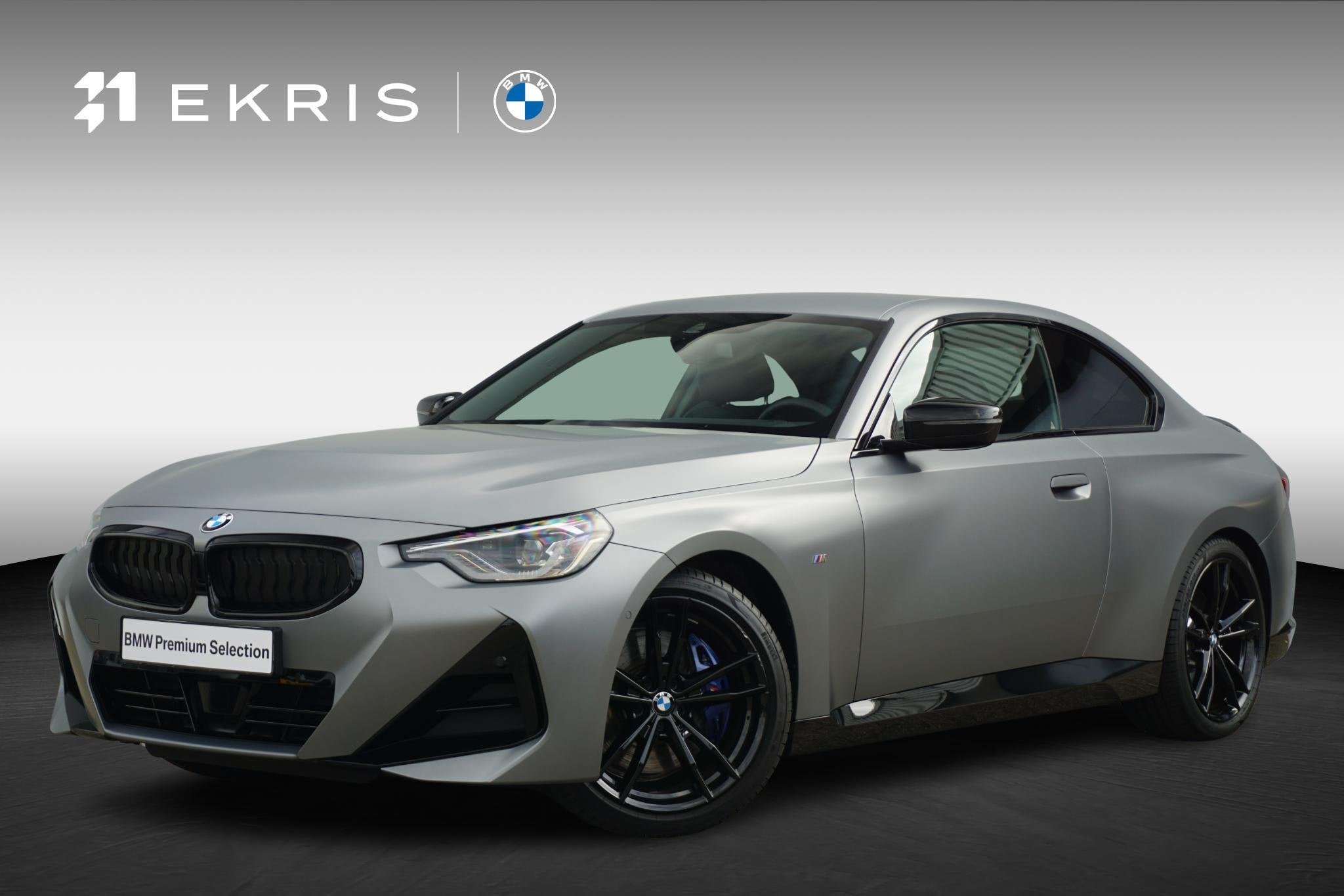 BMW 2 Serie Coupé 218i Individual Frozen Pure Grey | M Spor, Auto's, 1998 cc, Gebruikt, Zwart, Met garantie (alle)