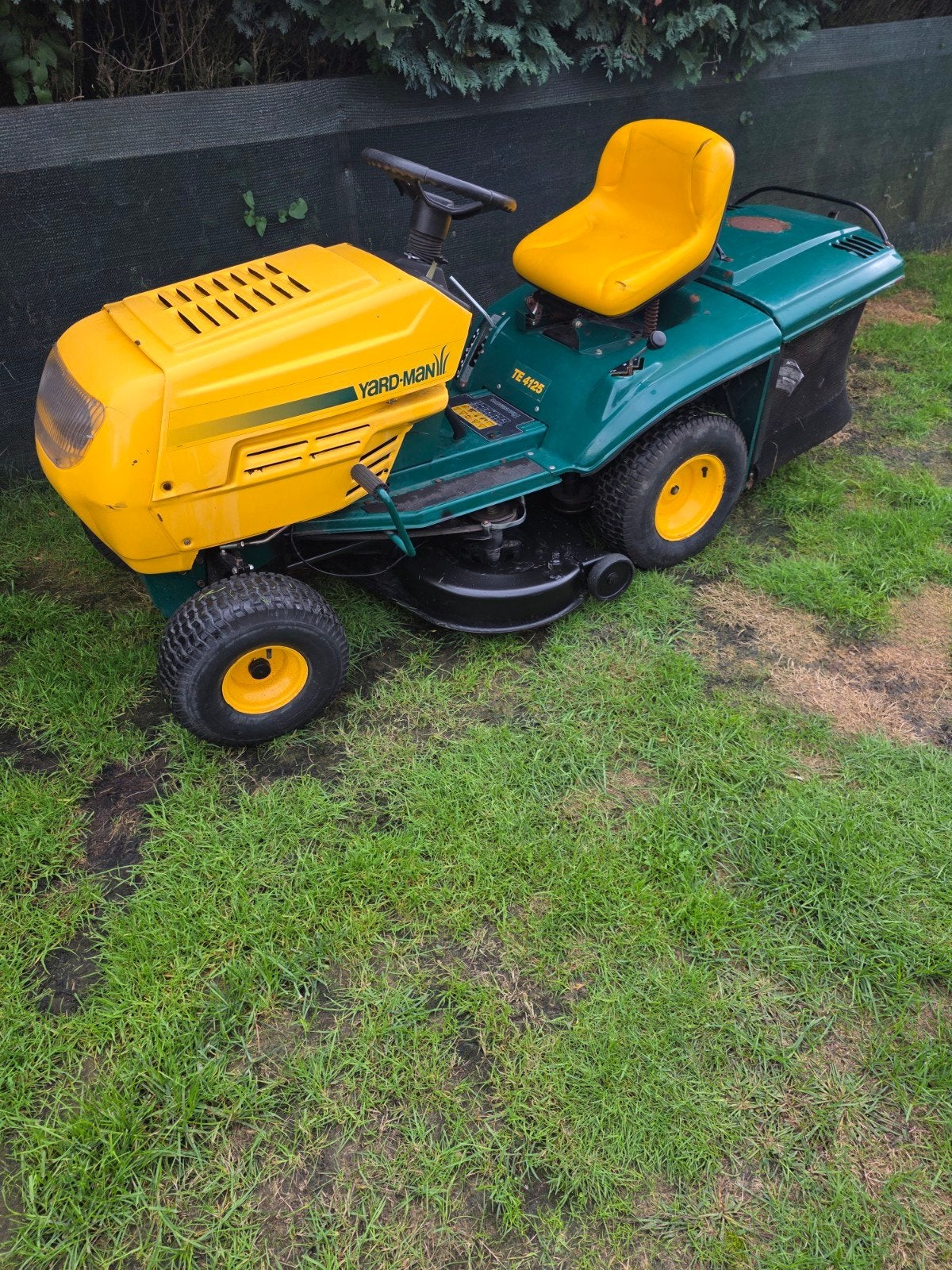yard man zitmaaier met opvangbak, Ophalen of Verzenden, Gebruikt, 50 cm of meer