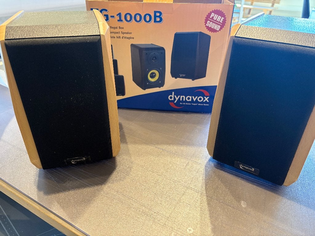 Boekenplank Luidsprekers - Dynavox TG-1000B, Audio, Tv en Foto, Overige merken, Ophalen of Verzenden, Zo goed als nieuw, Minder dan 60 watt
