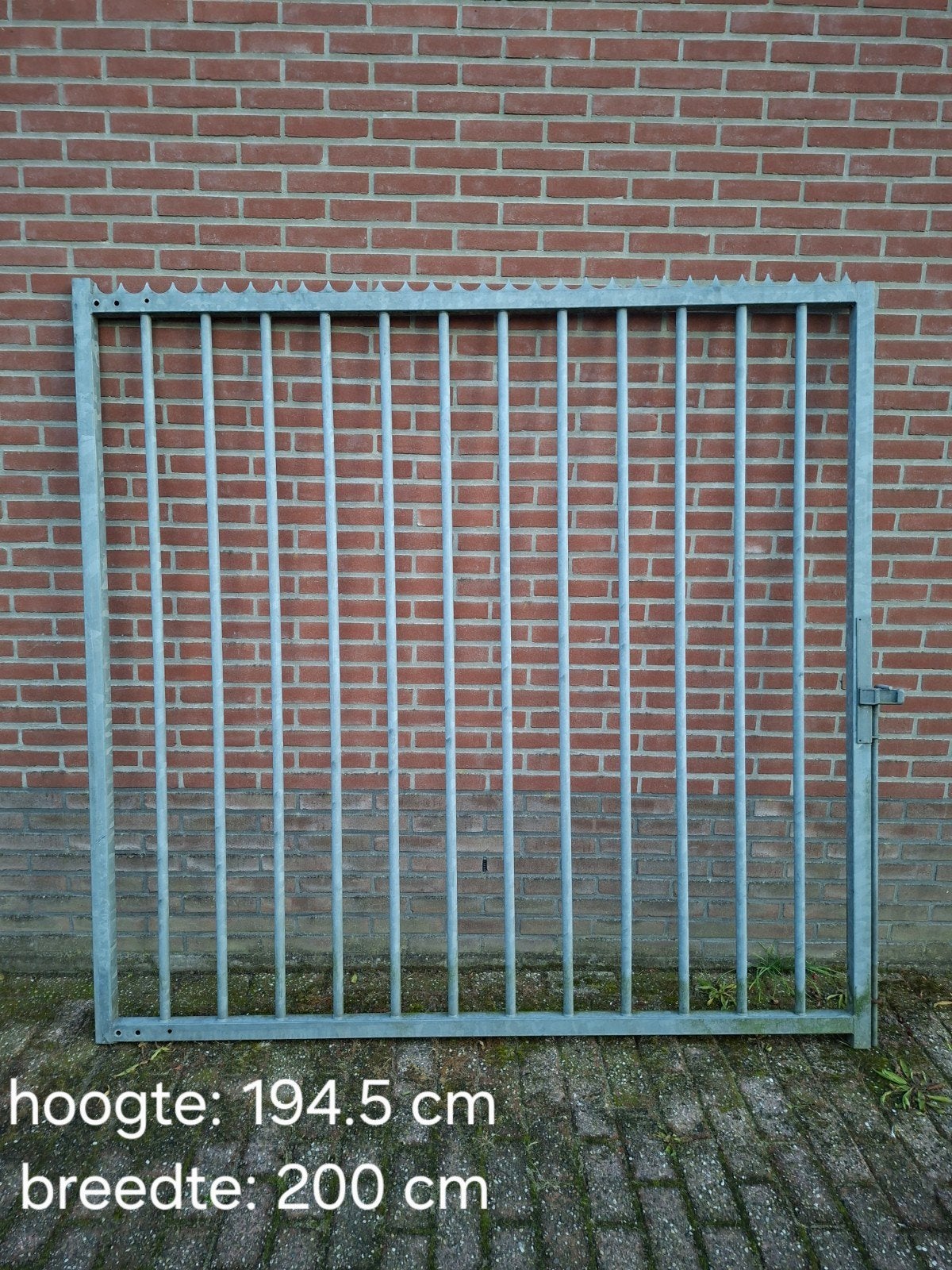 Grote weilandhekken in verschillende afmetingen, Ophalen, Gebruikt, IJzer, Spijlenhekwerk