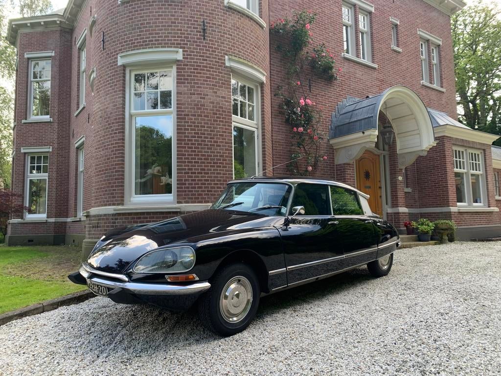 Citroën DS Pallas, oldtimer, Auto's, Voorwielaandrijving, Zwart, DS, Zwart