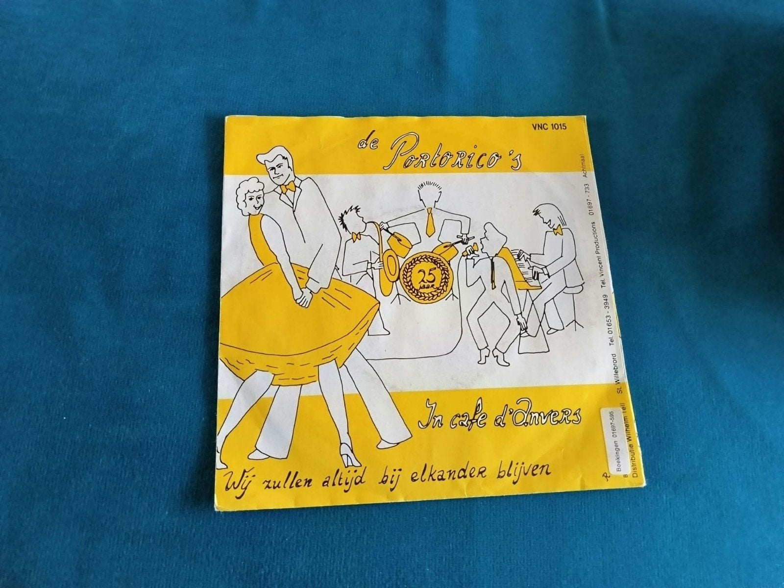 De Pontorico's - In café d'Anvers / Wij zullen altijd, Gebruikt, 7 inch, EP, Nederlandstalig