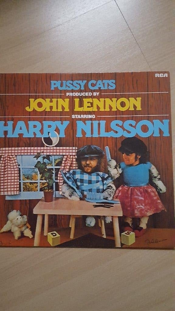 Harry Nilsson- Pussy Cats LP( prod John Lennon) Ringo Drums, Originele persing, Ophalen of Verzenden, 12 inch, 1970 - 1979