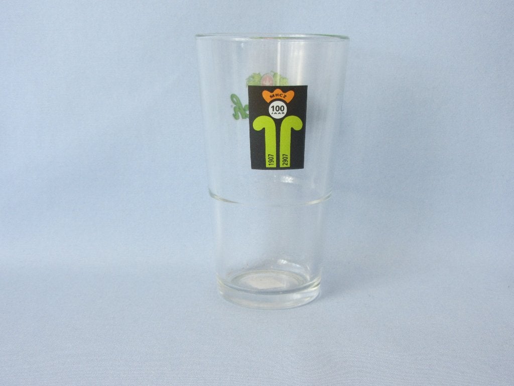diverse schout stapelglazen logo 7 met opdruk, Ophalen of Verzenden, Zo goed als nieuw, Glas of Glazen, Overige merken