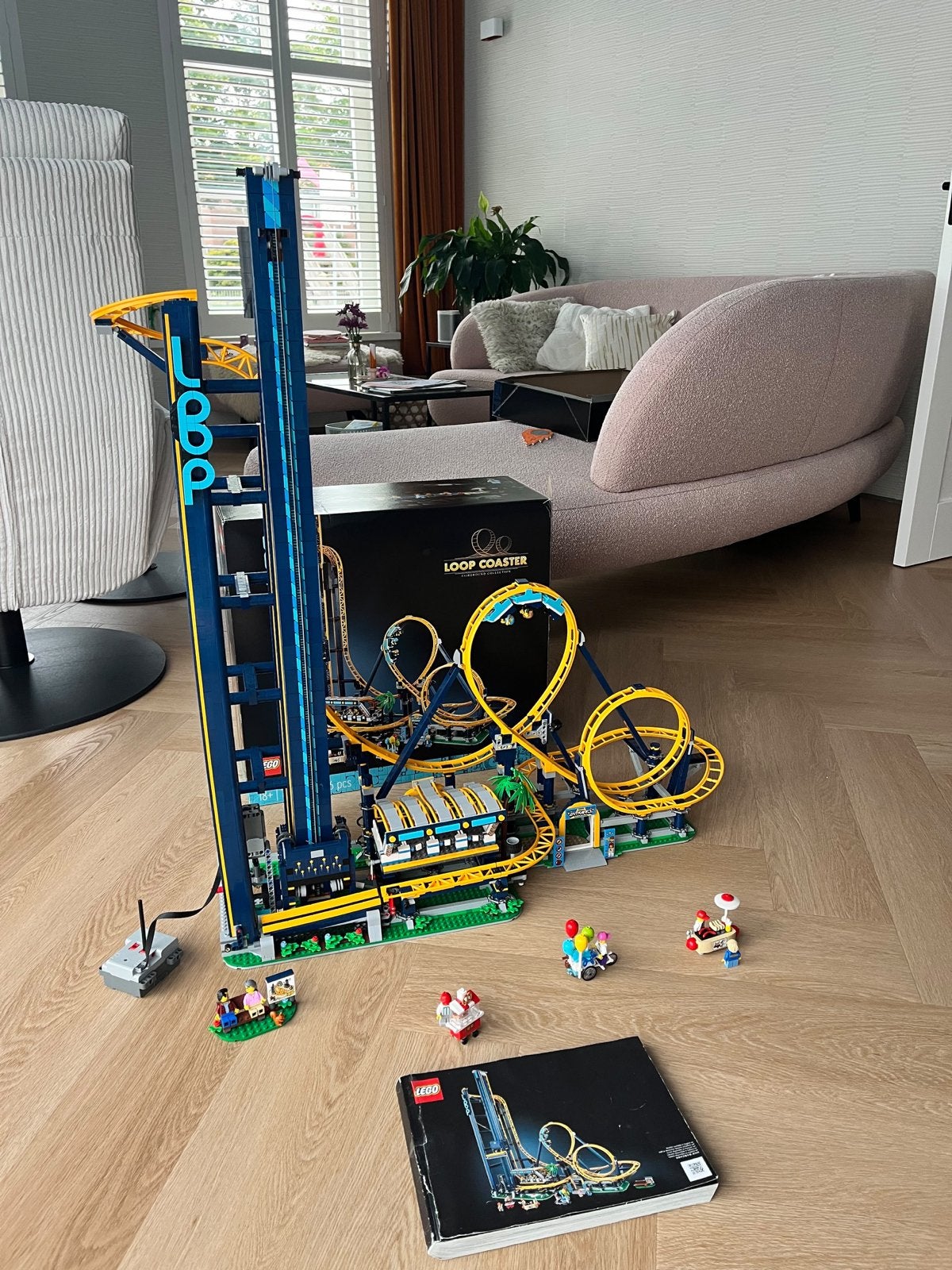 LEGO Loop Coaster 10303 - Zo goed als nieuw, Ophalen of Verzenden, Zo goed als nieuw, Overige merken
