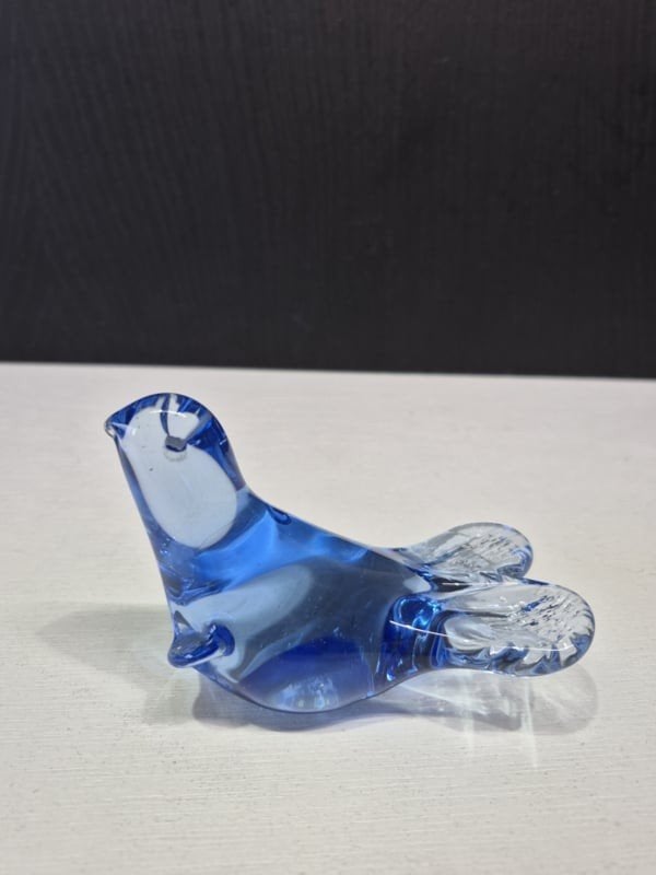 blauw glas zeehondje, Ophalen of Verzenden, Nieuw, Dier