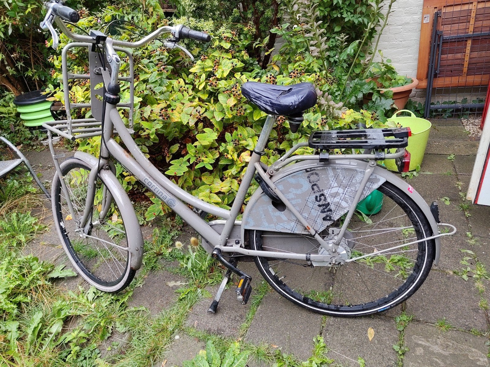 Cortina Roots Transport Damesfiets te koop!, Versnellingen, 0 zitjes, Schijfrem, Ophalen