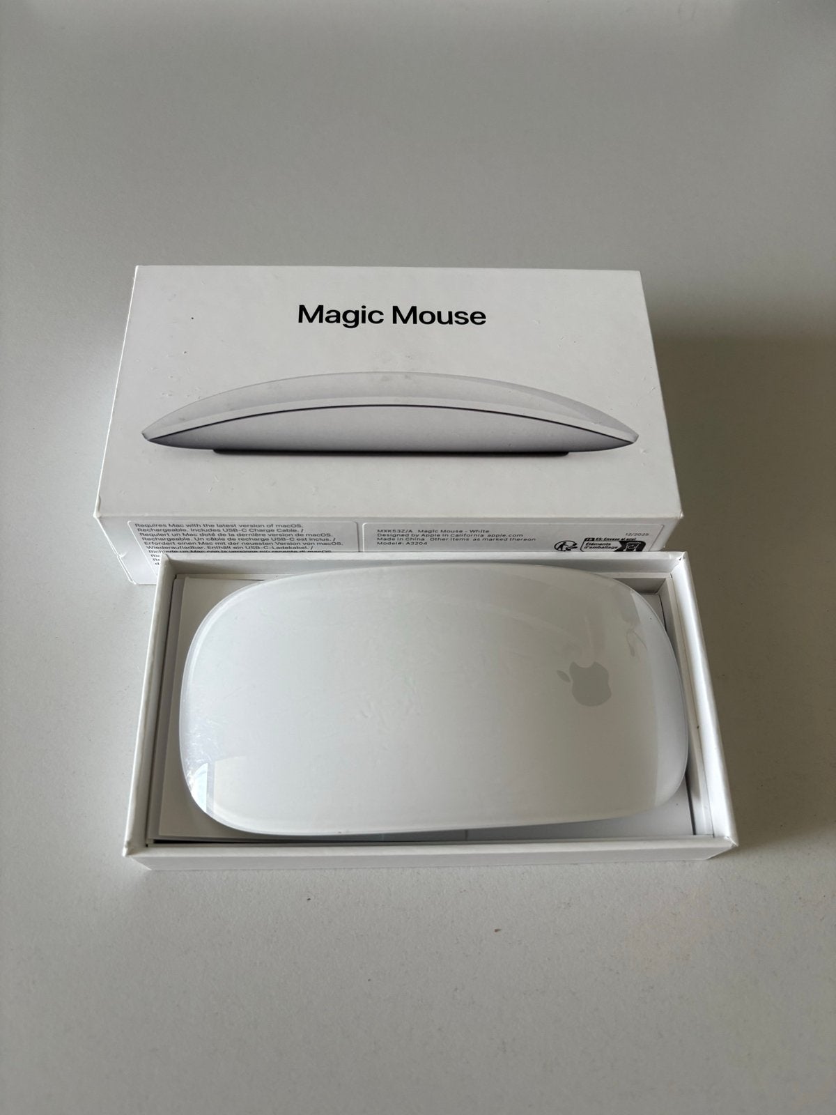 Apple Magic Mouse - Draadloze Muis, Computers en Software, Muizen, Ophalen, Zo goed als nieuw, Draadloos, Muis