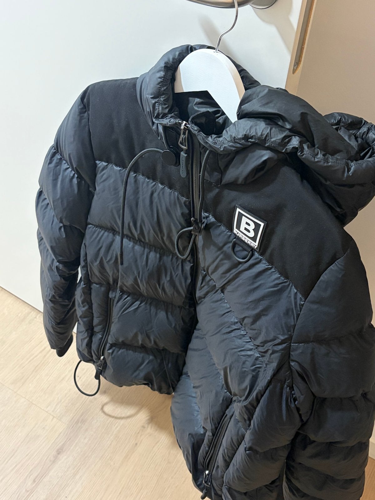 Burberry Puffer Jacket Zwart - Unisex XL/L, Ophalen of Verzenden, Zo goed als nieuw, Zwart