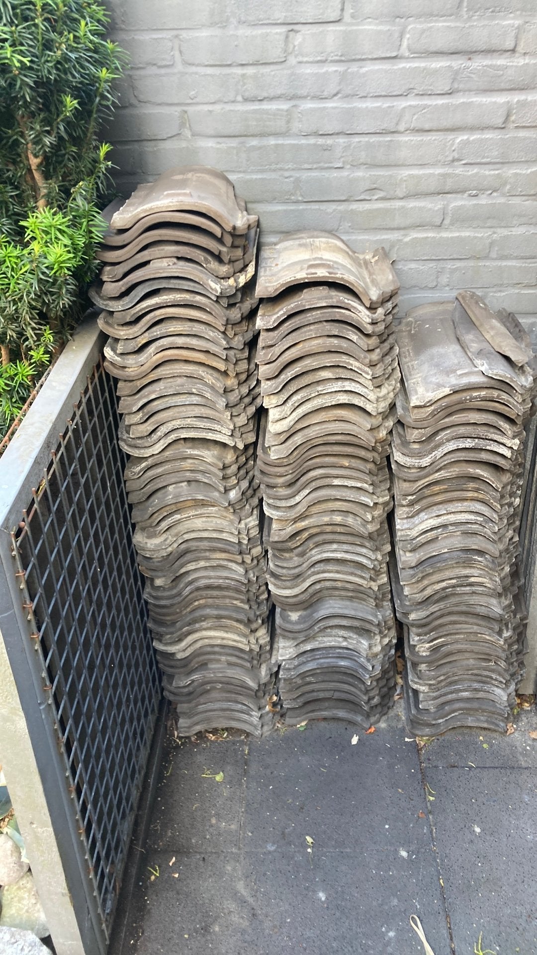 Dakpannen gratis af te halen, Ophalen, Steen of Klei, 15 m² of meer, Dakpannen