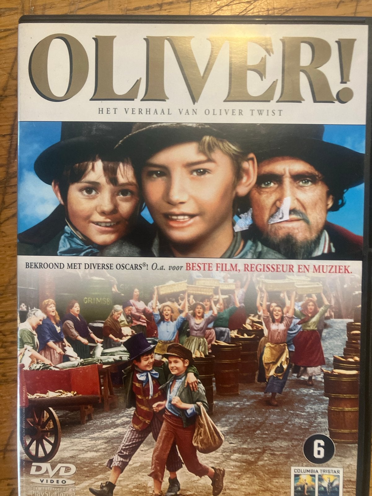 Oliver! Het verhaal van Oliver Twist DVD, Cd's en Dvd's, 1960 tot 1980, Ophalen of Verzenden, Zo goed als nieuw, Vanaf 6 jaar