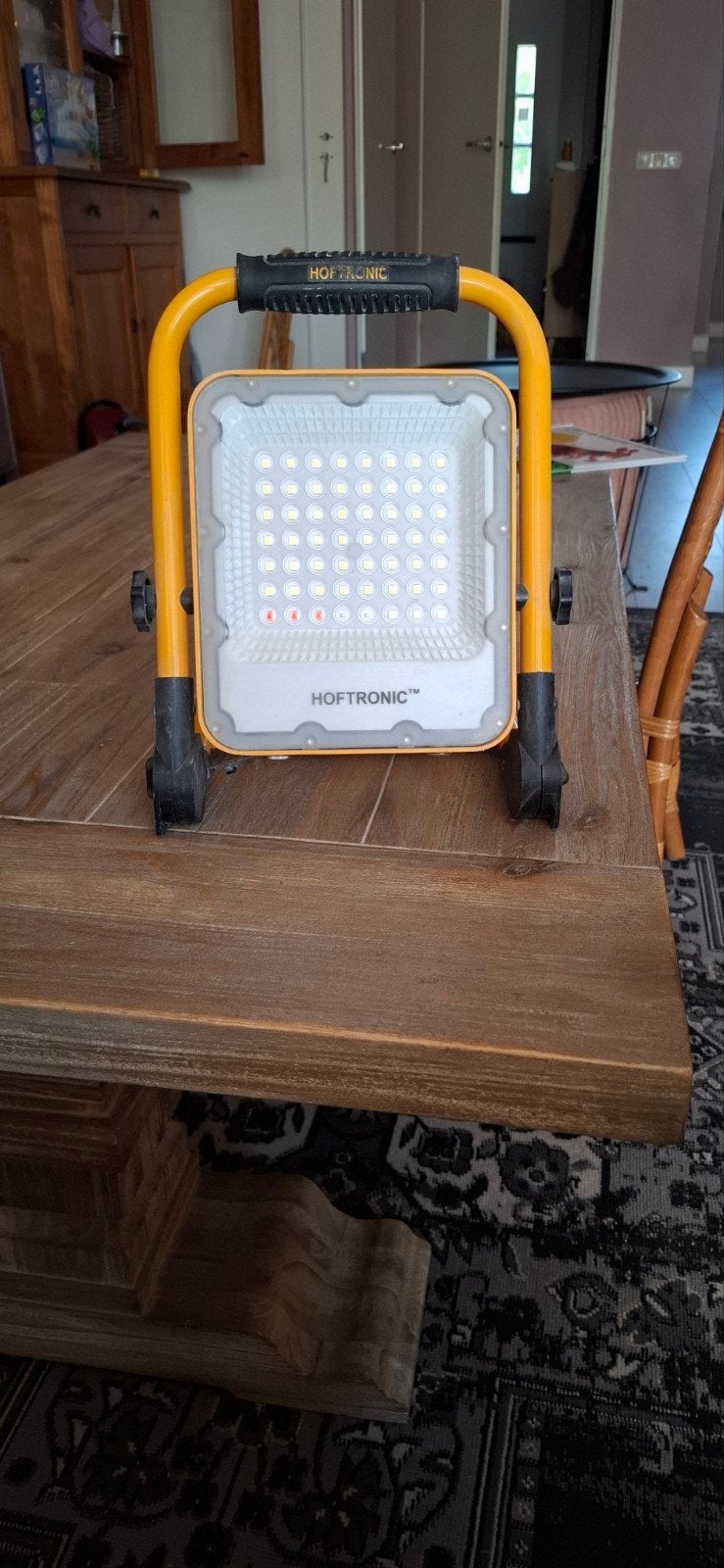 Bouwlampen op Accu - Draagbare LED Werkspot, Ophalen of Verzenden, Zo goed als nieuw, Minder dan 50 watt, Lamp