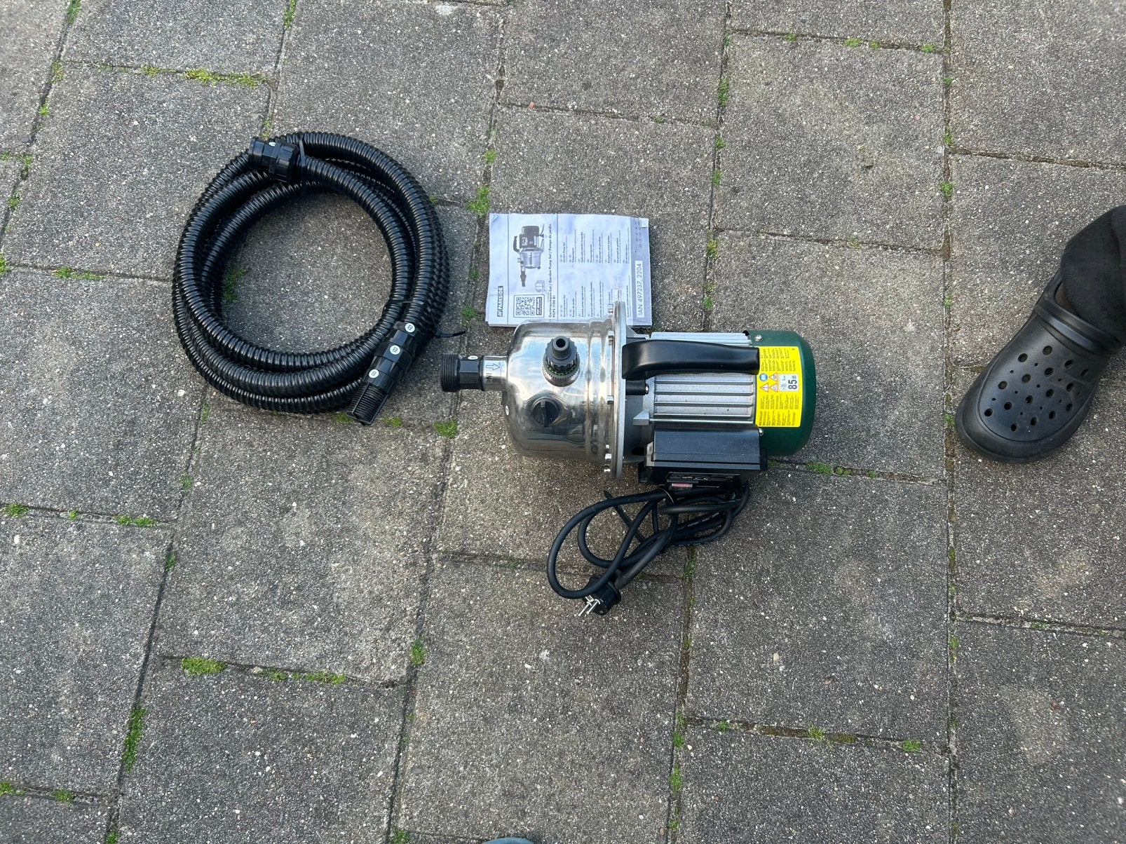 Waterpomp Parkside tuinpompset 1100 watt, Tuin en Terras, Waterpompen, Ophalen, Beregeningspomp